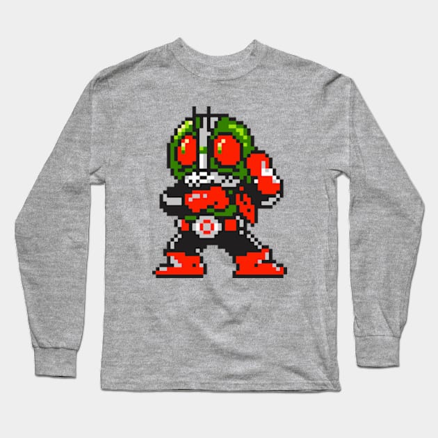 kamen rider nigo Long Sleeve T-Shirt by kladenko